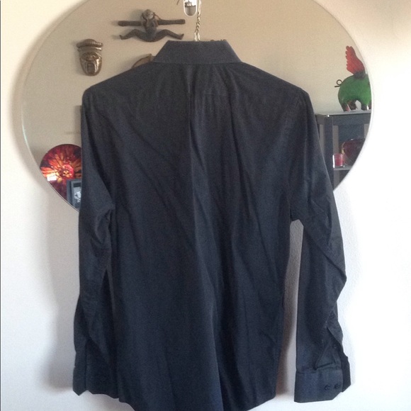 Black express button-down. - Picture 3 of 3